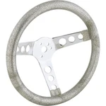 Speedway 11-1/2 Inch Silver Metalflake Steering Wheel 3-1/2. Fixed Price $60.99.