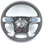 Oem Silverado Sierra 2500, 3500 Steering Wheel Cocoa Leather With Crash Alert. Fixed Price $169.99.