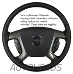 07 08 09 10 11 12 13 Suburban Tahoe Sierra Yukon Leather Steering Base Wheel Oem. Fixed Price $191.25.