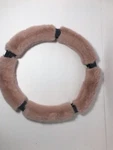 Pink Faux Fur Car Steering Wheel Cover 14.5-15IN Zatooto. Fixed Price $18.04.