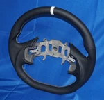 1997+ Ford Pickup & Van Oem Customized Flat Bottom Steering Wheel W/white Stitch. Fixed Price $499.95.