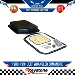 New RT24001 Deep Transmission Pan Kit For 1980-1991 Jeep Wrangler Comanche CJ-5. Fixed Price $78.94.