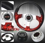Crx Civic Integra 320MM Steering Wheel + Removable Quick Release Hub Adapter. Fixed Price $70.27.