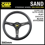 OD/2031/NN Omp Sand Steering Wheel 380MM Offroad Use Black Polyurethane. Fixed Price $224.36.