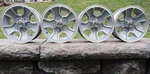 Set Of Four Oem N90 Gm 86 87 88 Chevy Monte Carlo 15X7 Aluminum Wheels Rims. Fixed Price $800.00.