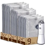 Vacbird Vacuum Bags For Travel With Rechargeable Air Pump, Carry-on Size Comp.... Fixed Price $44.12.