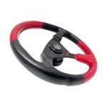 1967-94 Gm Car Steering Wheel 13.5" Slotted Spoke 415 Foam Grip Reb & Black Kt. Fixed Price $119.96.