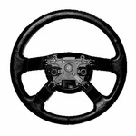 Steering Wheel Black Range Rover 06-08 QTB501740PVA. Fixed Price $182.75.
