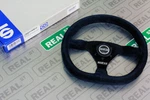 Sparco L360 Street Flat Steering Wheel 330MM Diameter Black Suede 015TRGS1TUV. Fixed Price $285.00.