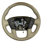 2014 Infiniti QX80 Steering Wheel Leather W/audio Controls Beige AB0827A0001 Oem. Fixed Price $65.27.