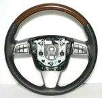 2010-16 Cadillac Srx Leather & Wood Steering Wheel W/cruise Control Oem 20857504. Fixed Price $60.44.