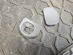 2003-2007 Toyota Sequoia Gray Steering Wheel Mounting Access Cover Panels. Fixed Price $25.00.