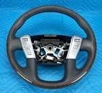 Infiniti QX80 Steering Wheel W/ Switch & Wood Trim Black 2015 2016 2017 Oem. Fixed Price $365.00.