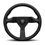 Momo Montecarlo Street Steering Wheel, Black Leather Grip, 320MM - MCL32BK1B. Fixed Price $241.00.
