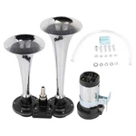 135DB Super Loud Dual Trumpet Air Horn Compressor Kit For Train Car Truck Boat. Fixed Price $25.21.