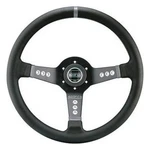 Sparco 015L800PL Piuma 777 Black Leather Steering Wheel 350MM. Fixed Price $288.14.