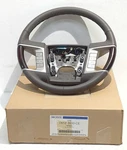 New Oem Genuine Leather Wood Steering Wheel 2007-2010 Lincoln Mkx Edge Grey. Fixed Price $224.99.