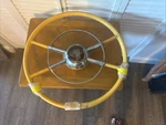 Vintage Ford Crestliner Steering Wheel. Fixed Price $2100.00.