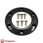 Steering Wheel Horn Button Black Center For 6 Bolts Momo/nrg. Fixed Price $24.50.