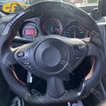 Carbon Fiber Perforated Leather Led Steering Wheel 2008-2021 Nissan 370Z Z34. Fixed Price $499.00.