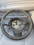 2007-2013 Bmw 328I Multifunctional Leather Steering Wheel W/ Control Buttons Oem. Fixed Price $78.00.