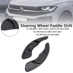 Carbon Look Steering Wheel Paddle Shifter Extension Covers Fit Vw MK7 Golf. Fixed Price $23.86.