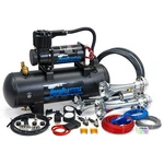 Hornblasters Jackass 228H Loud Gallon 150 Psi Air Kit For Truck - 12 Volt. Fixed Price $424.99.