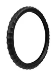 Custom Accessories Black Leatherette Steering Wheel Cover 14.5-15.5. Fixed Price $36.96.