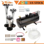 3 Loud Trumpet Train Horn With 12V 150 Psi Air Compressor System For Car Truck. Fixed Price $93.47.