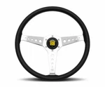Momo Heritage California Black Leather Steering Wheel CAL36BK2S. Fixed Price $369.00.