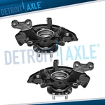Fwd Front Steering Knuckles +wheel Hub Bearings For 2004 2005-2010 Toyota Sienna. Fixed Price $192.40.