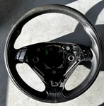 Genuine Volvo Steering Wheel 8666887 - Black Leather. Fixed Price $65.00.