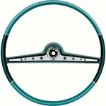 Oer 768145 1962 Impala Steering Wheel/horn Ring, Ss Blue Two Tone. Fixed Price $324.99.