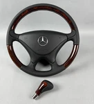 Steering Wheel Mercedes Amg Classic Wood Nappa Sportline W140 W208 Sl R129 R170. Fixed Price $2336.06.