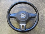 3 Spoke Sport Steering Wheel Leather Vw Golf 6 Plus Tiguan 5K0419091J. Fixed Price $290.76.