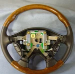 New Jaguar Type Wood Rim Steering Wheel. Fixed Price $88.66.