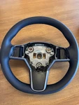 New Tesla Model Y/3 Steering Wheel. Fixed Price $330.00.
