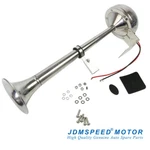 12V Stainless Steel Single Trumpet Horn 390MM For Truck Car Marine Boat Train. Fixed Price $334.99.