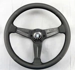 Nardi Steering Wheel Deep Corn 350MM Black Perf Leather Stitch Type Horn. Fixed Price $454.05.