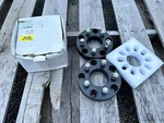 CAL-75819B Custom Billet Wheel Adapters 5X5.50" Hub 5X4.75". Fixed Price $70.00.