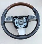2010-2012 Cadillac Srx Leather Wood Steering Wheel W/ Cruise Control Oem. Fixed Price $121.50.