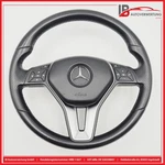 Steering Wheel Leather Black A2184602503 Mercedes-benz C180 Cgi Estate S204 Mb. Fixed Price $291.26.