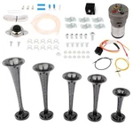 5 Gray Plastic Trumpet Air Horn Dixie Musical Dukes Of Hazzard General Lee Kit. Fixed Price $41.79.