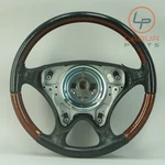 R170 01-04 Mercedes Slk Class Steering Wheel Black W/ Wood Trim SW287. Fixed Price $269.99.