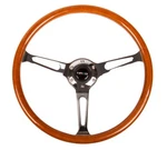 Nrg Reinforced Steering Wheel (360MM) Classic Wood Grain W/chrome Cutout. Fixed Price $191.27.