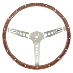 Cj Classics Steering Wheel Retro Mustang 3-SPOKE Wood 15" 3-HOLE Bolt Pattern.... Fixed Price $333.98.