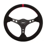 Grant 695 Steering Wheel Suede Series 13-3/4 3-SPOKE 3-1/2 Dish. Fixed Price $123.76.