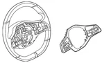 Genuine Nissan Steering Wheel 48430-5MP4C. Fixed Price $492.38.