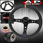 For 86-98 RX7 Neo Chrome Release Deep Black Steering Wheel Yellow Godsnow. Fixed Price $58.99.