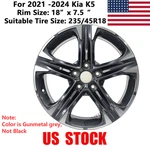 18''X7.5" Alloy Wheel Rim Machined Gray For Kia K5 Gt-line 2021-2024 71027 96960. Fixed Price $147.00.